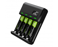 Akcesoria Foto Green Cell VitalCharger + 4x AAA/HR03 800mAh GRSETGC02
